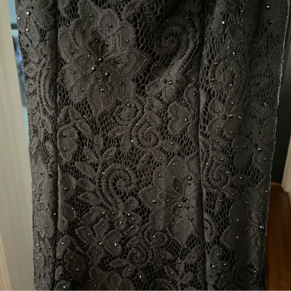 Sherri Hill Elegant Black Dress - Picture 4 of 7